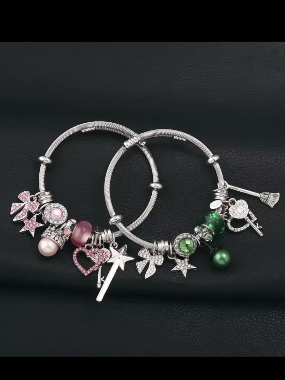 Wicked Charm Bracelets - Set Of 2